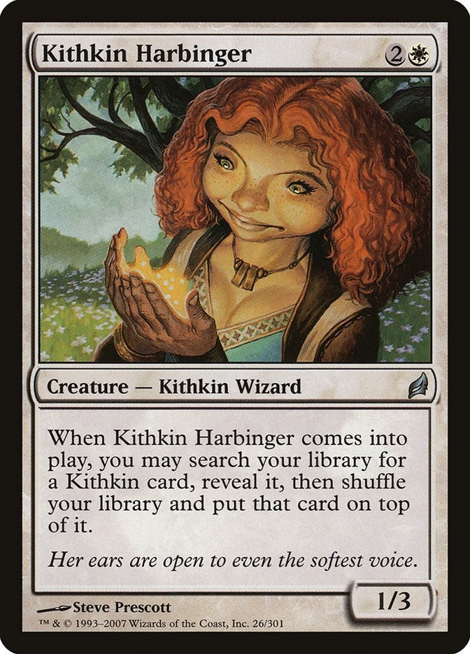 Kithkin Harbinger (26) (Lorwyn)