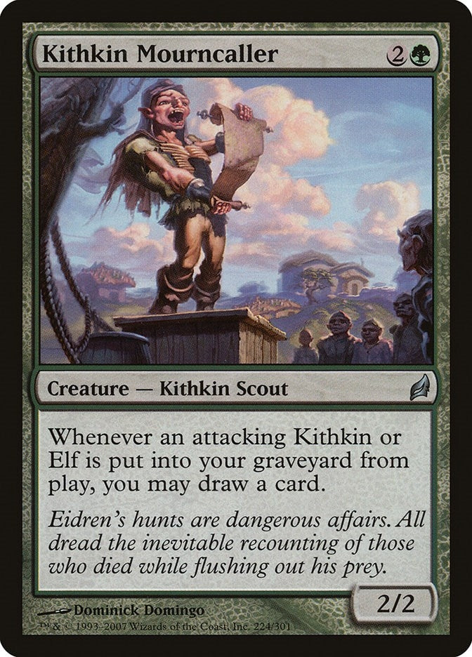 Kithkin Mourncaller (224) (Lorwyn)