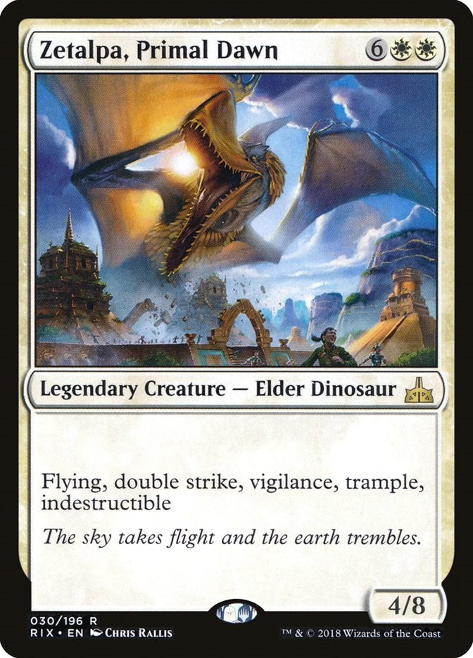 Zetalpa, Primal Dawn (30) (Rivals of Ixalan)