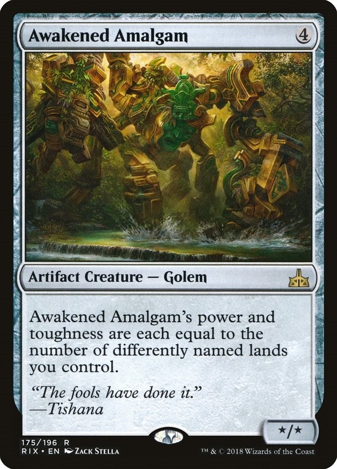 Awakened Amalgam (175) (Rivals of Ixalan)