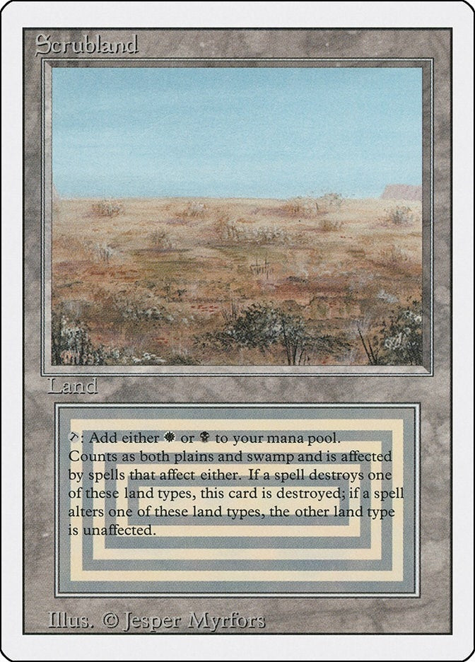 Scrubland (Revised Edition)