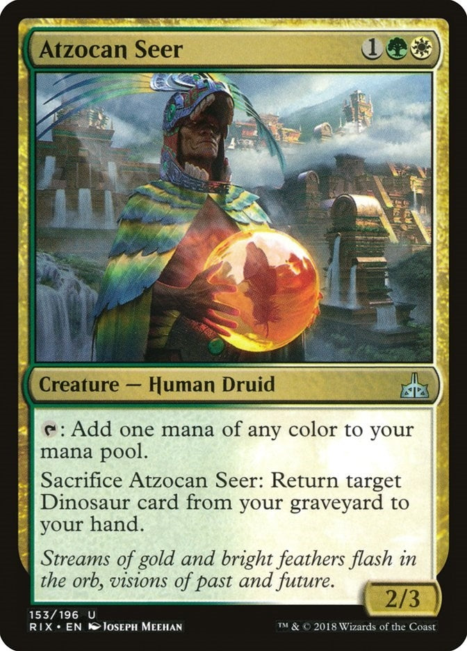 Atzocan Seer (153) (Rivals of Ixalan)