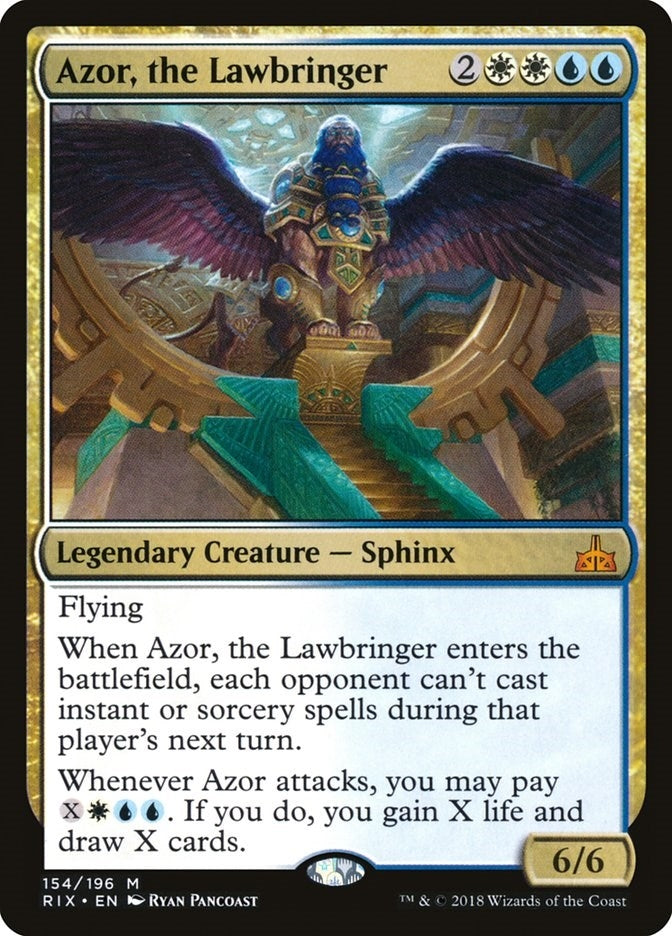 Azor, the Lawbringer (154) (Rivals of Ixalan)