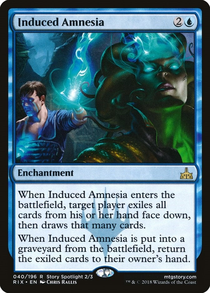 Induced Amnesia (40) (Rivals of Ixalan)