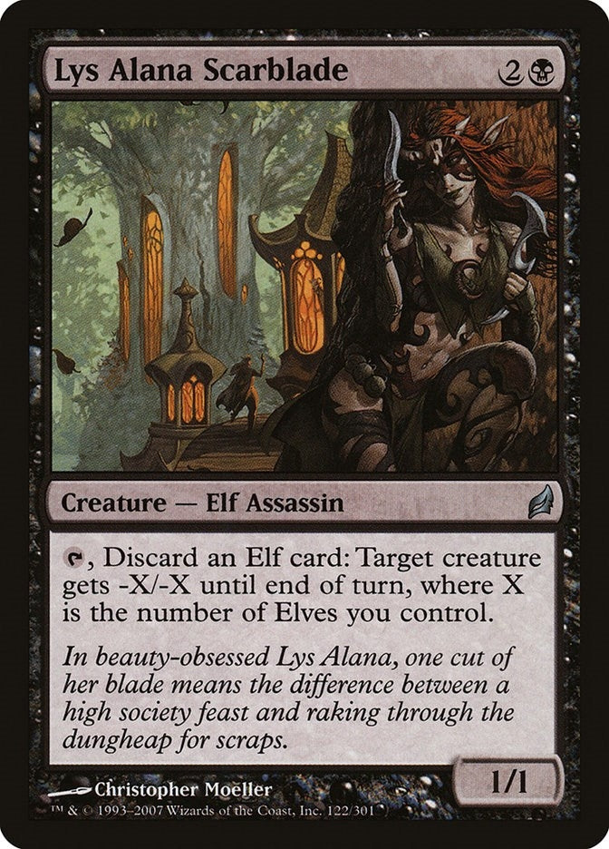 Lys Alana Scarblade (122) (Lorwyn)