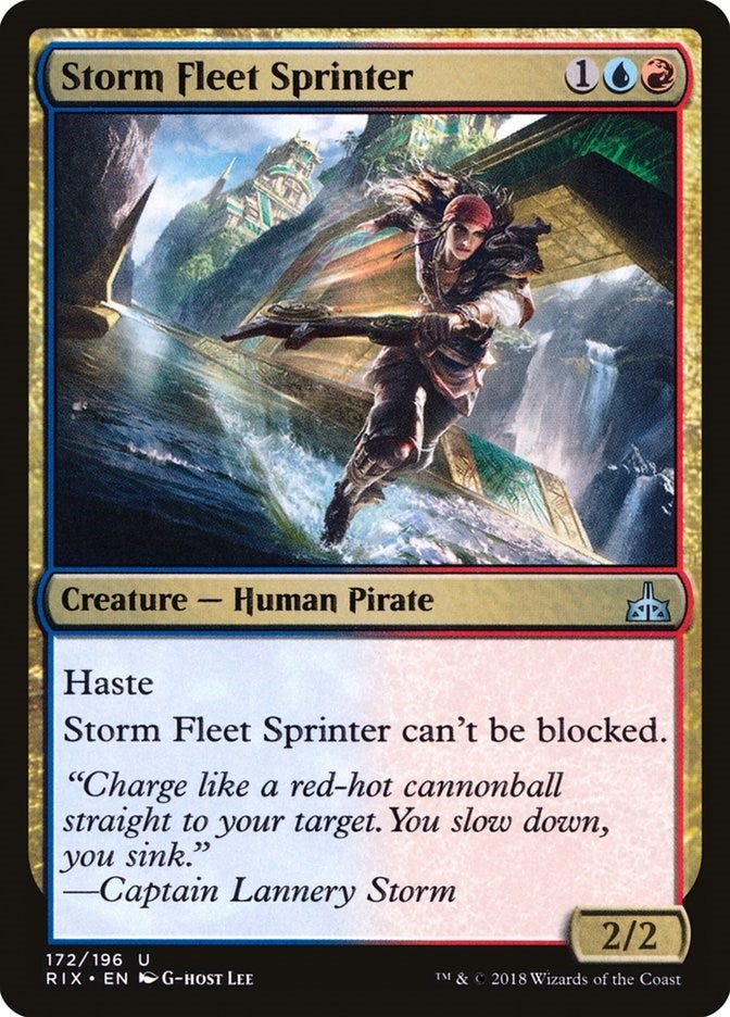 Storm Fleet Sprinter (172) (Rivals of Ixalan)