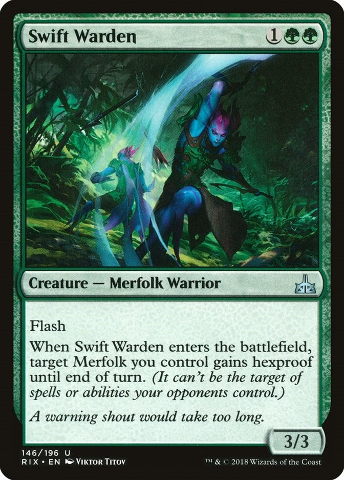 Swift Warden (146) (Rivals of Ixalan)
