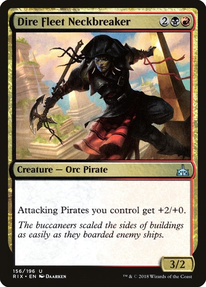 Dire Fleet Neckbreaker (156) (Rivals of Ixalan)
