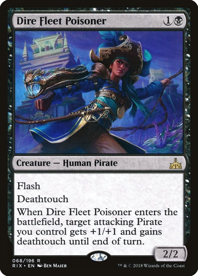 Dire Fleet Poisoner (68) (Rivals of Ixalan)