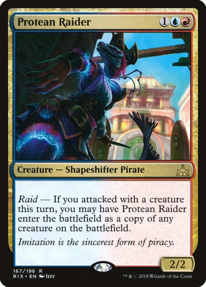 Protean Raider (167) (Rivals of Ixalan)