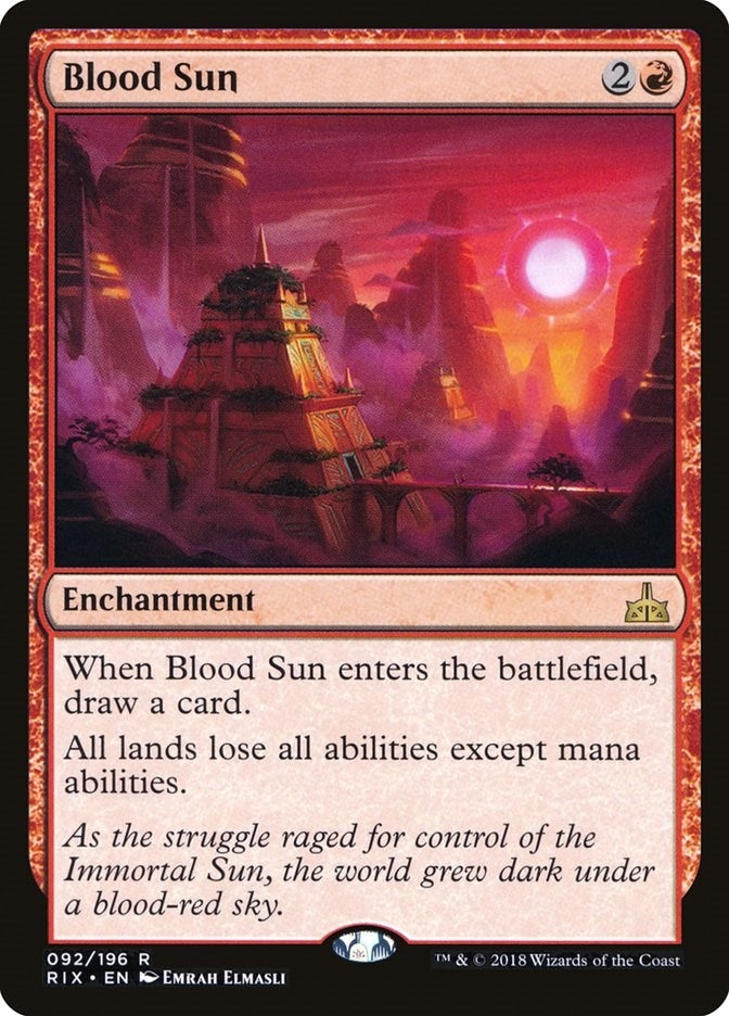 Blood Sun (92) (Rivals of Ixalan)