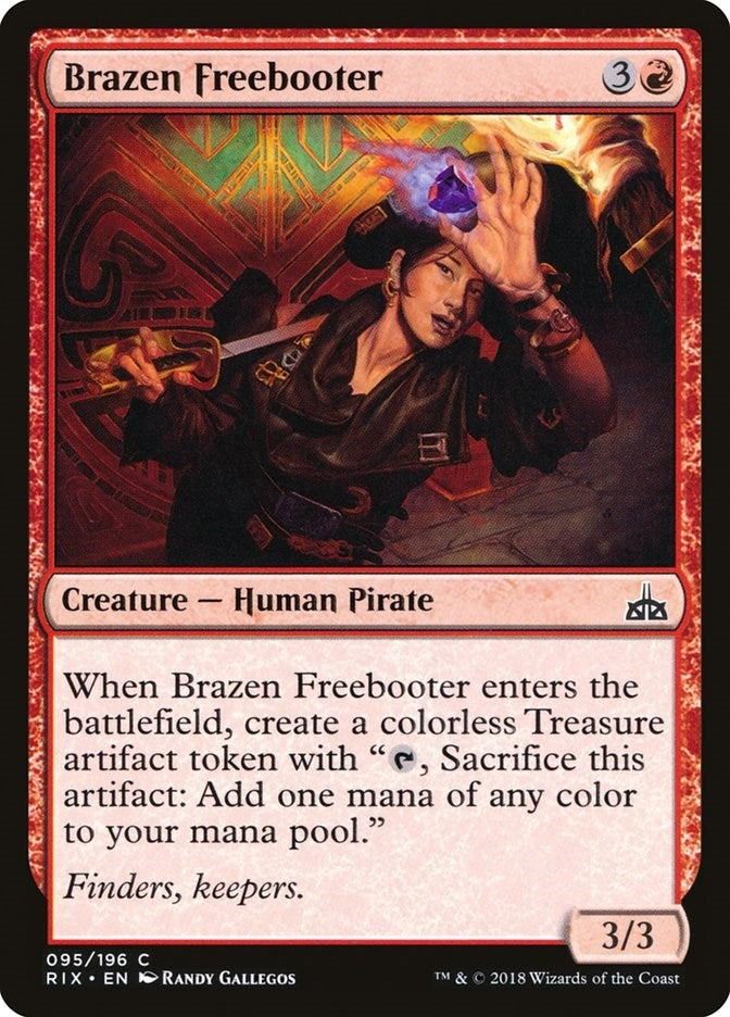 Brazen Freebooter (95) (Rivals of Ixalan)