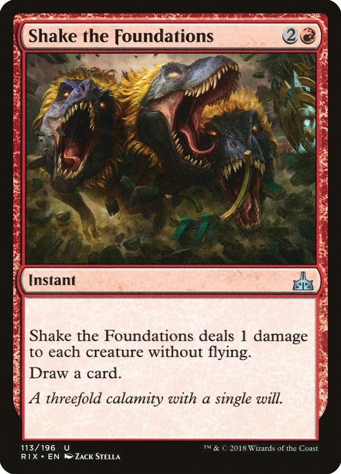 Shake the Foundations (113) (Rivals of Ixalan)