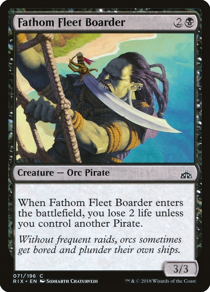 Fathom Fleet Boarder (71) (Rivals of Ixalan)