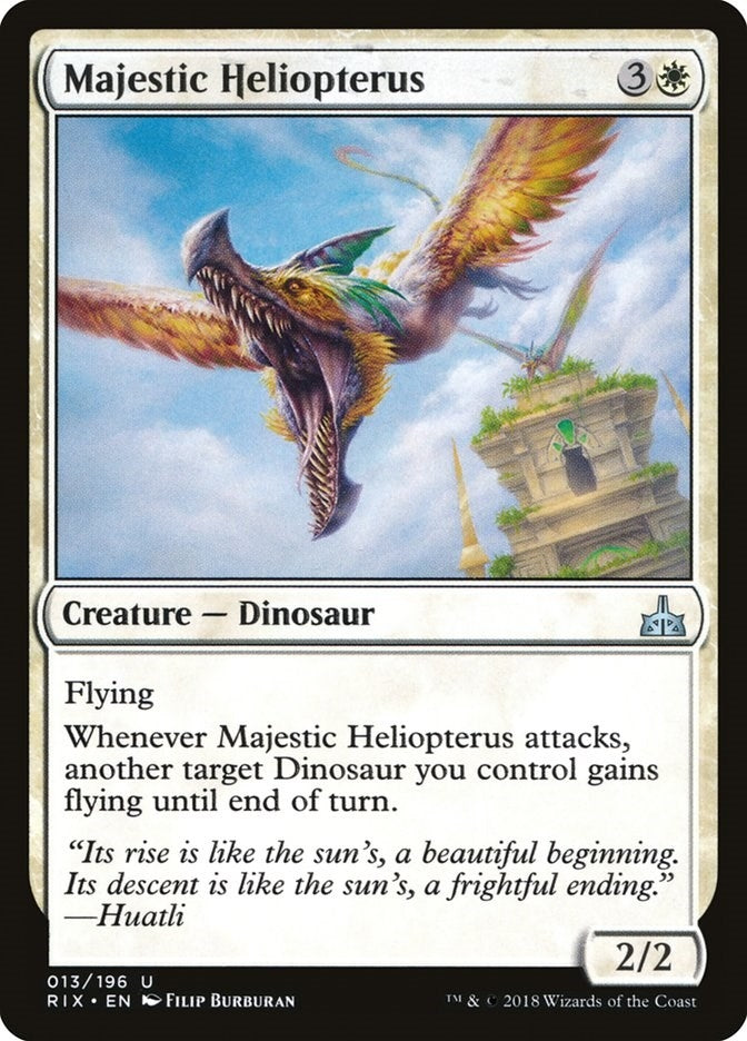 Majestic Heliopterus (13) (Rivals of Ixalan)