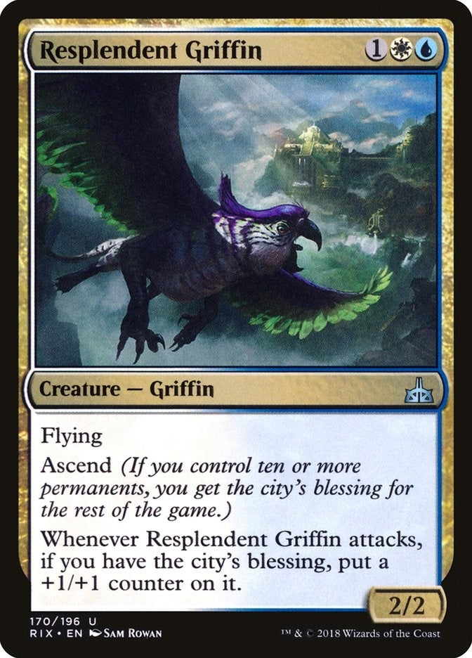 Resplendent Griffin (170) (Rivals of Ixalan)
