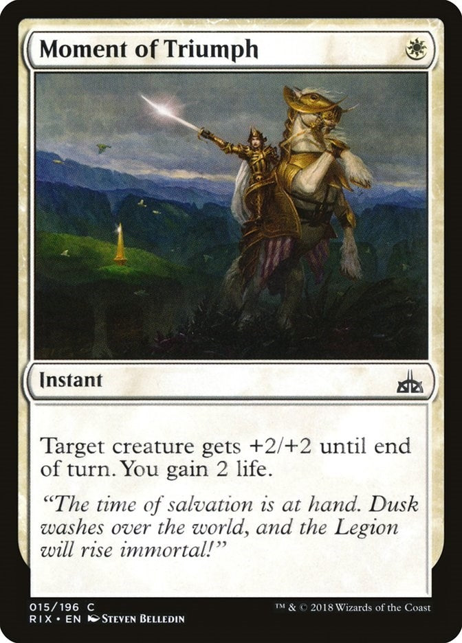 Moment of Triumph (15) (Rivals of Ixalan)