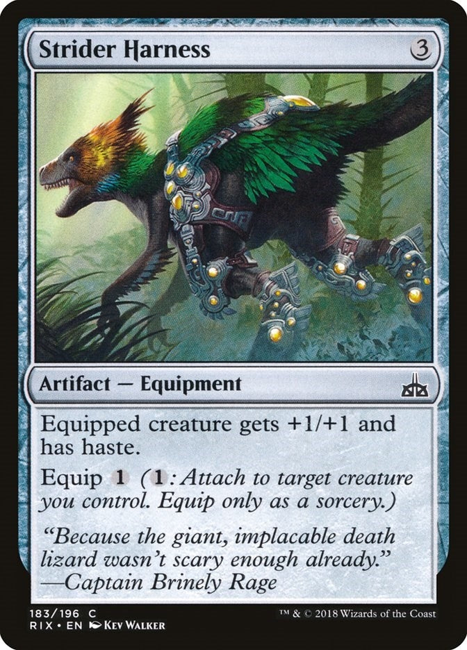 Strider Harness (183) (Rivals of Ixalan)