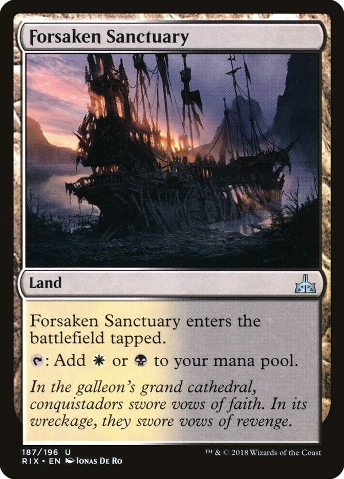 Forsaken Sanctuary (187) (Rivals of Ixalan)