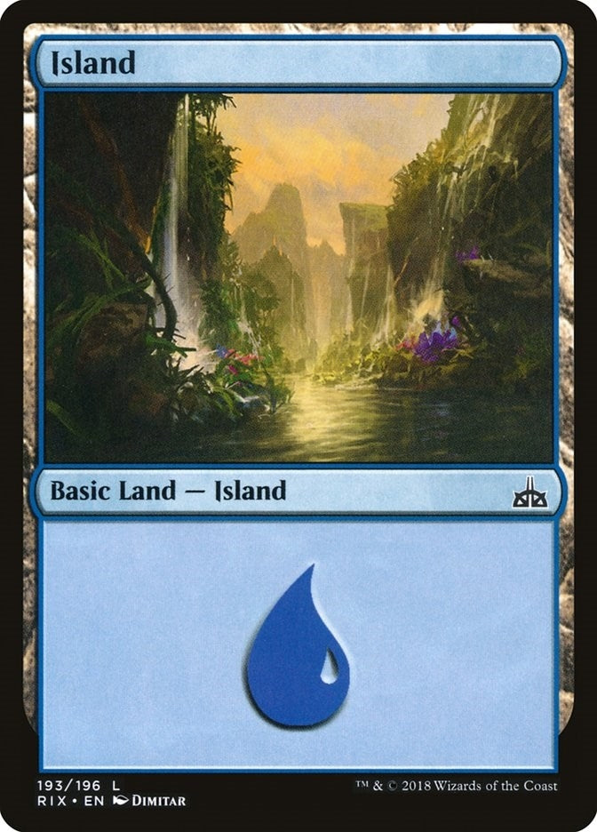 Island (193) (Rivals of Ixalan)