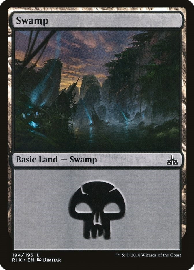 Swamp (194) (Rivals of Ixalan)