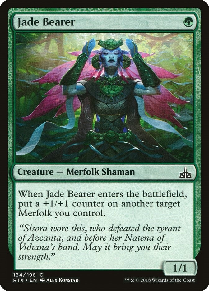 Jade Bearer (134) (Rivals of Ixalan)