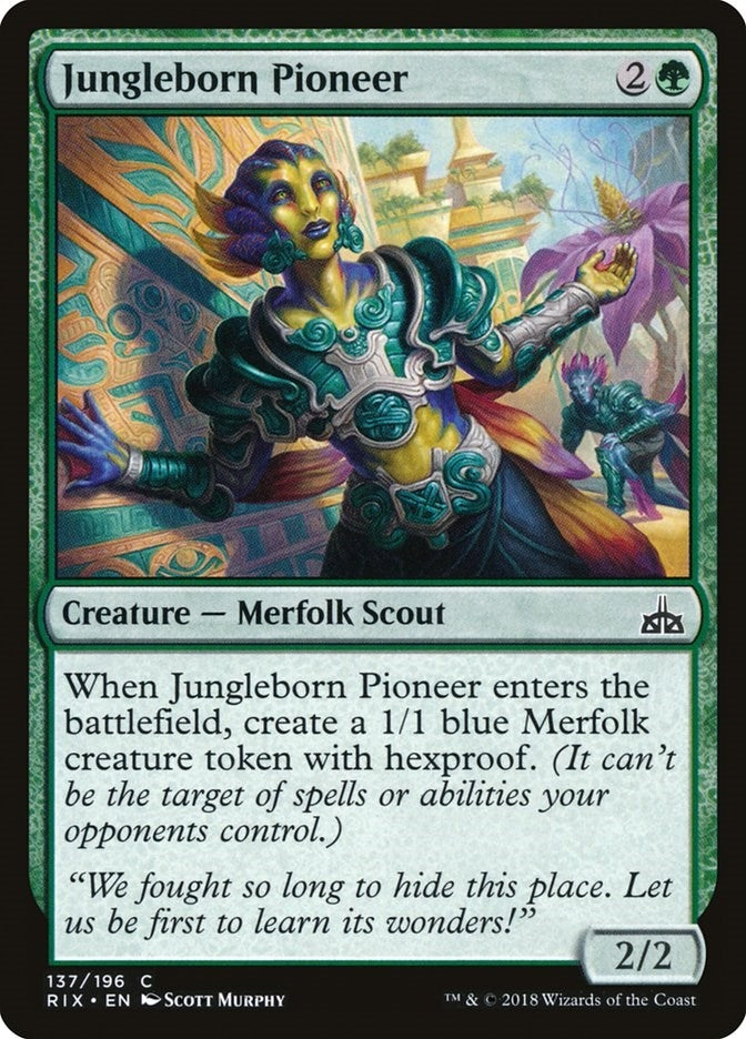 Jungleborn Pioneer (137) (Rivals of Ixalan)