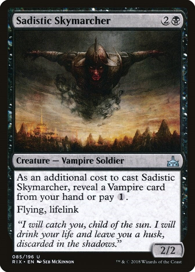 Sadistic Skymarcher (85) (Rivals of Ixalan)