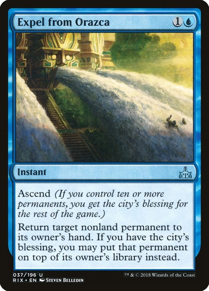 Expel from Orazca (37) (Rivals of Ixalan)