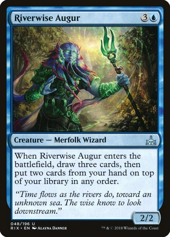 Riverwise Augur (48) (Rivals of Ixalan)