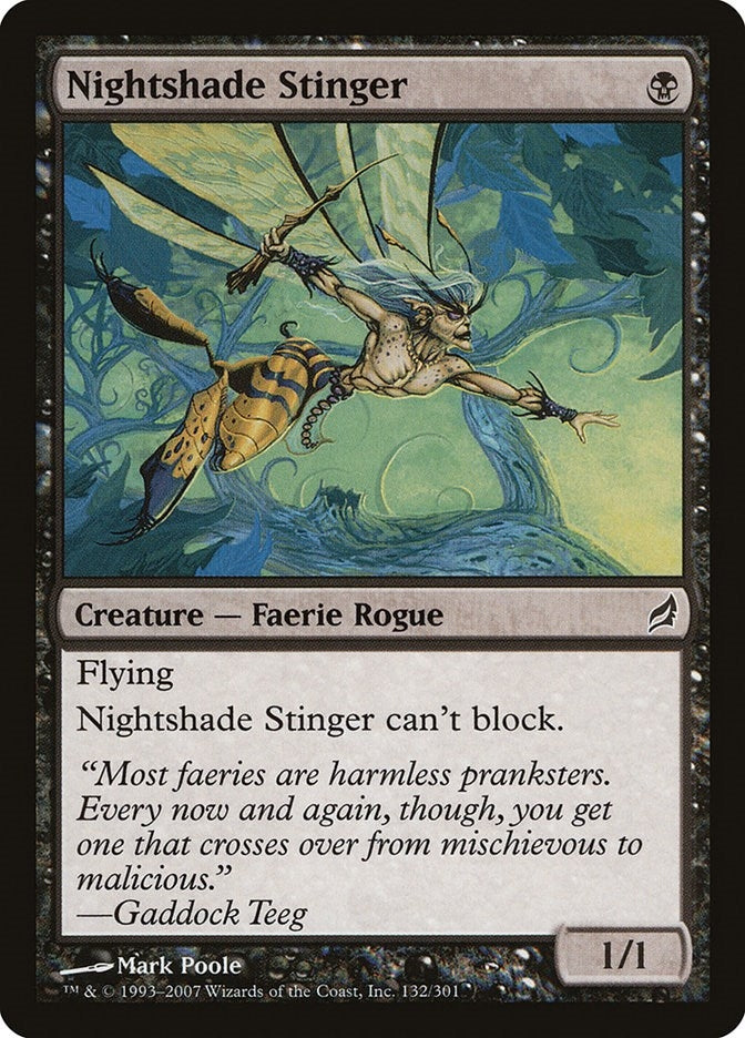 Nightshade Stinger (132) (Lorwyn)