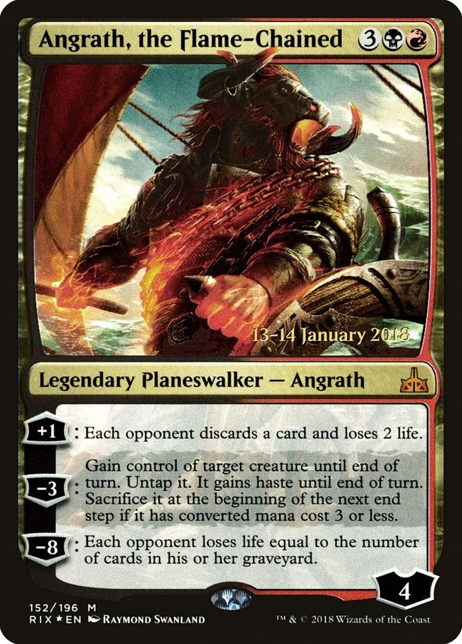 Angrath, the Flame-Chained (152) (Prerelease Cards)