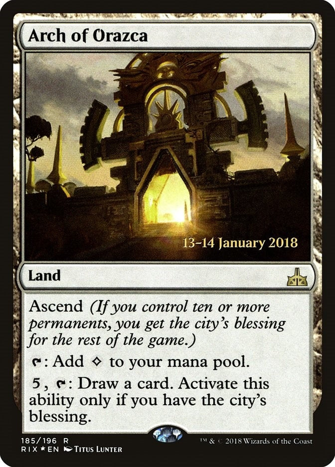 Arch of Orazca (185) (Prerelease Cards)