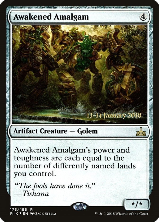 Awakened Amalgam (175) (Prerelease Cards)