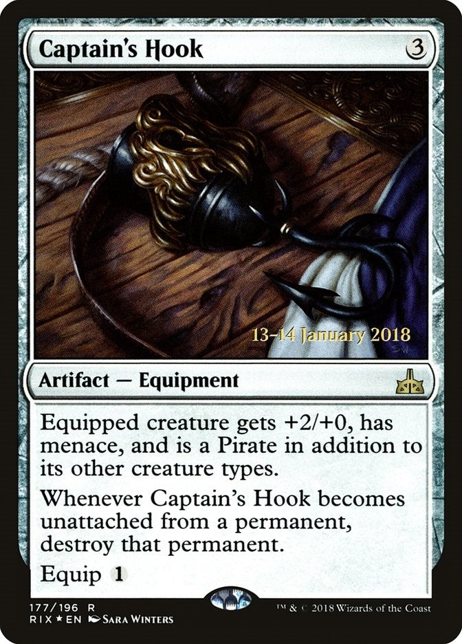 Captain's Hook (177) (Prerelease Cards)