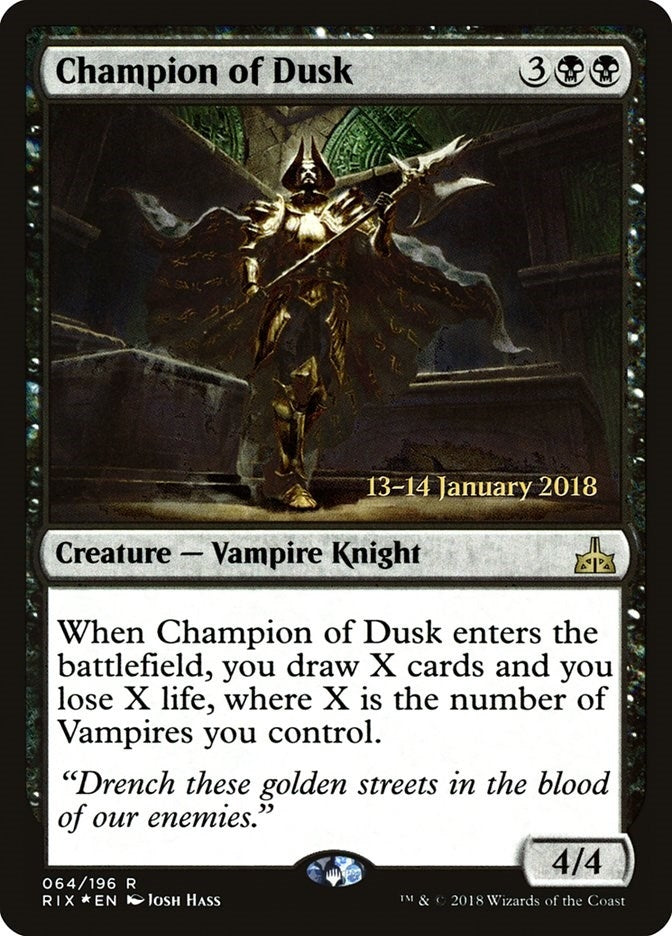 Champion of Dusk (64) (Prerelease Cards)