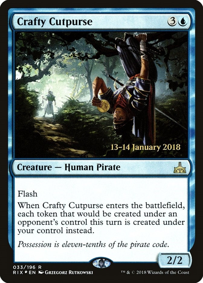 Crafty Cutpurse (33) (Prerelease Cards)