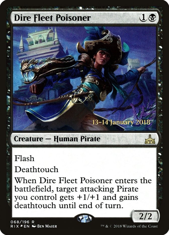 Dire Fleet Poisoner (68) (Prerelease Cards)