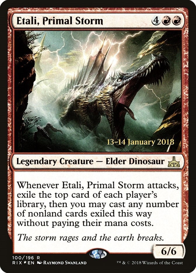 Etali, Primal Storm (RIX) (100) (Prerelease Cards)
