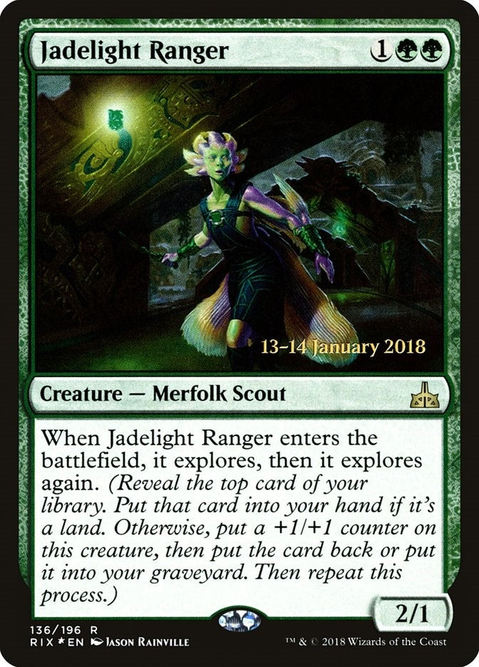 Jadelight Ranger (136) (Prerelease Cards)