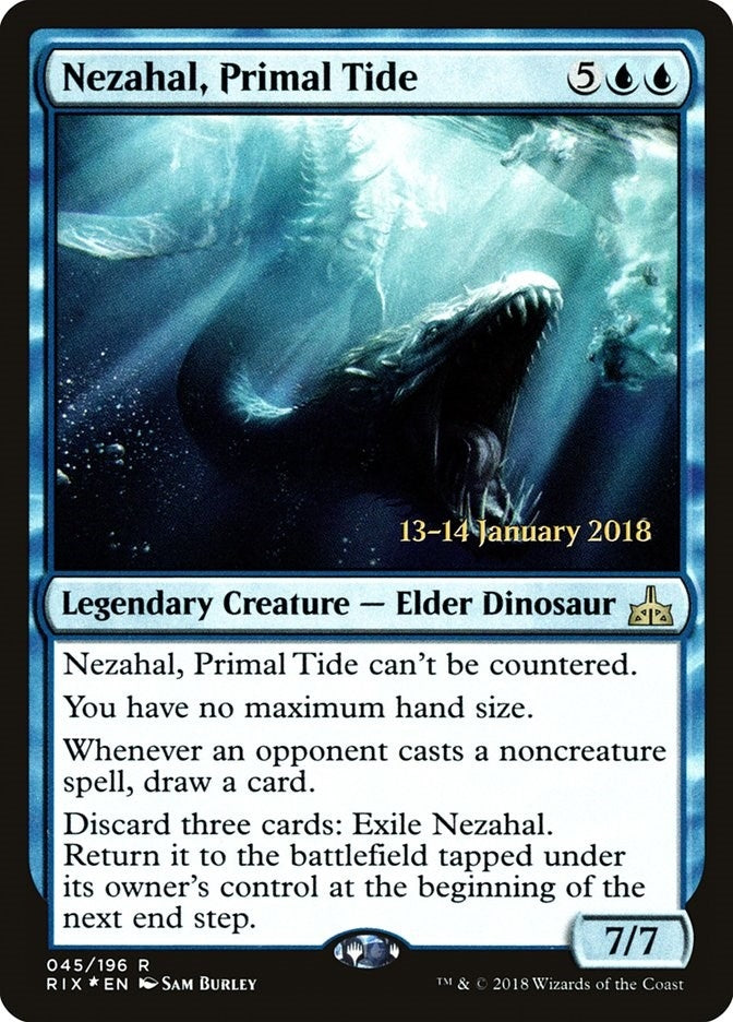 Nezahal, Primal Tide (45) (Prerelease Cards)