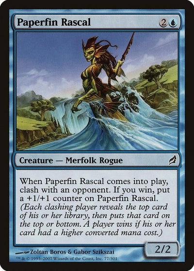 Paperfin Rascal (77) (Lorwyn)
