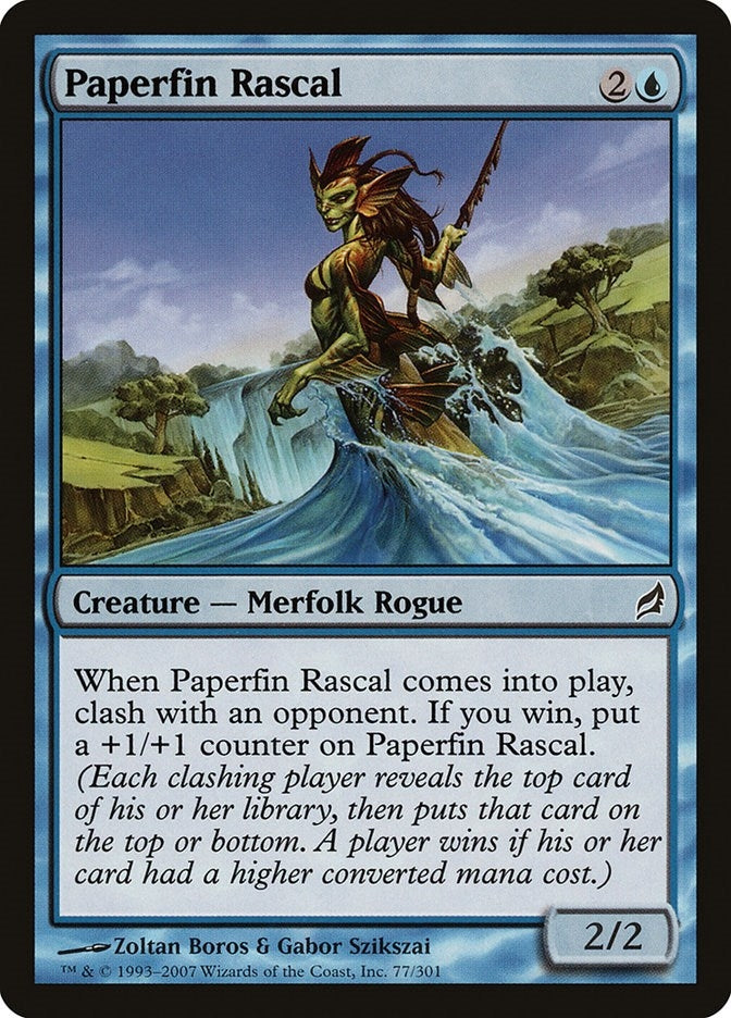 Paperfin Rascal (77) (Lorwyn)