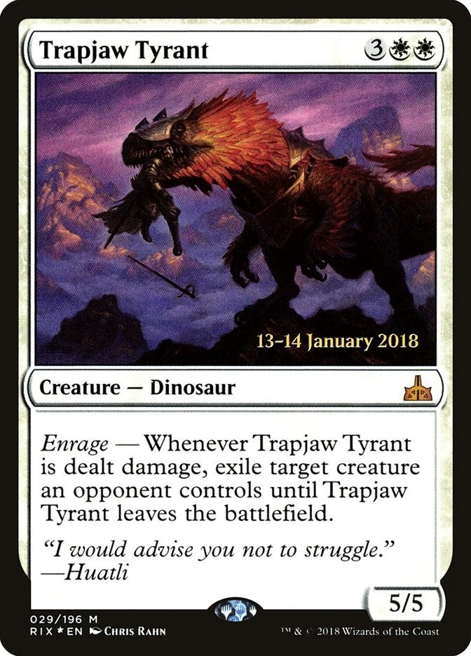 Trapjaw Tyrant (29) (Prerelease Cards)