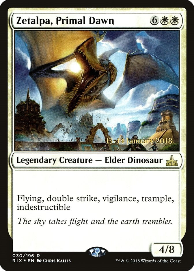 Zetalpa, Primal Dawn (30) (Prerelease Cards)