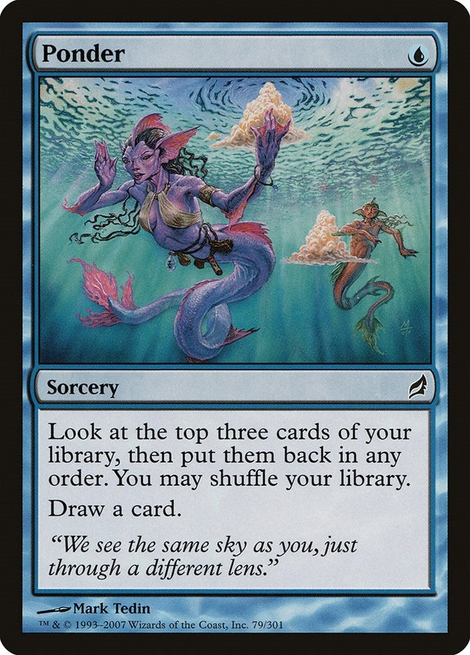 Ponder (79) (Lorwyn)