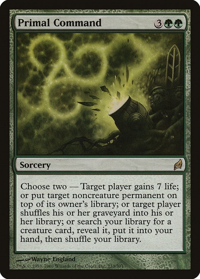Primal Command (233) (Lorwyn)
