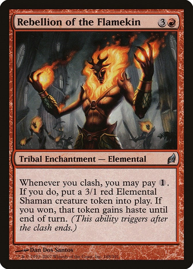 Rebellion of the Flamekin (188) (Lorwyn)
