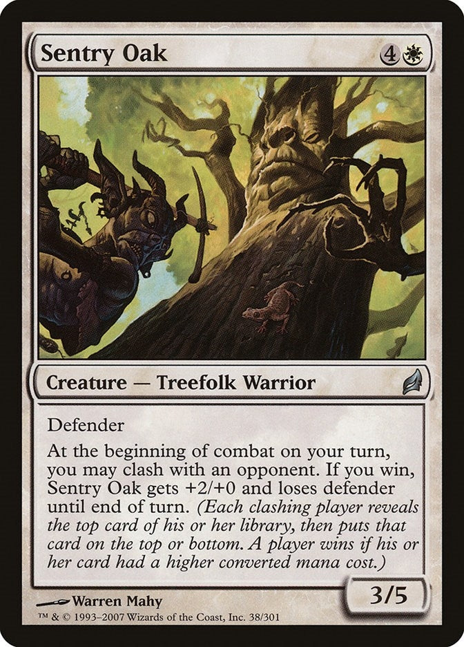 Sentry Oak (38) (Lorwyn)