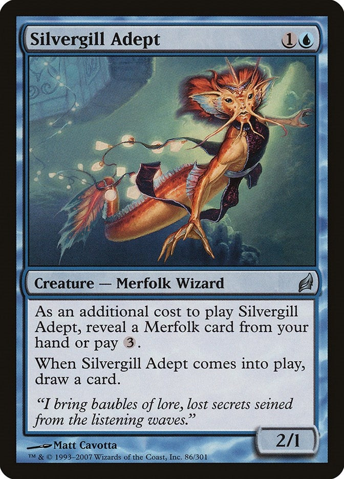 Silvergill Adept (86) (Lorwyn)